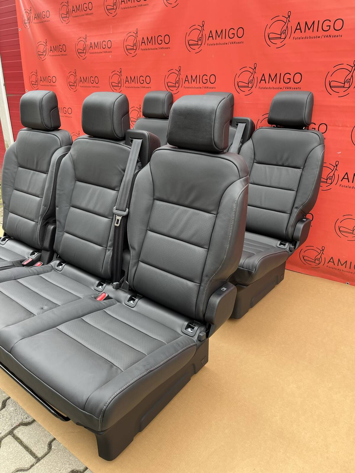 Rear seats bench Traveller Spacetourer Ulysse Zafira Vivaro Proace leather