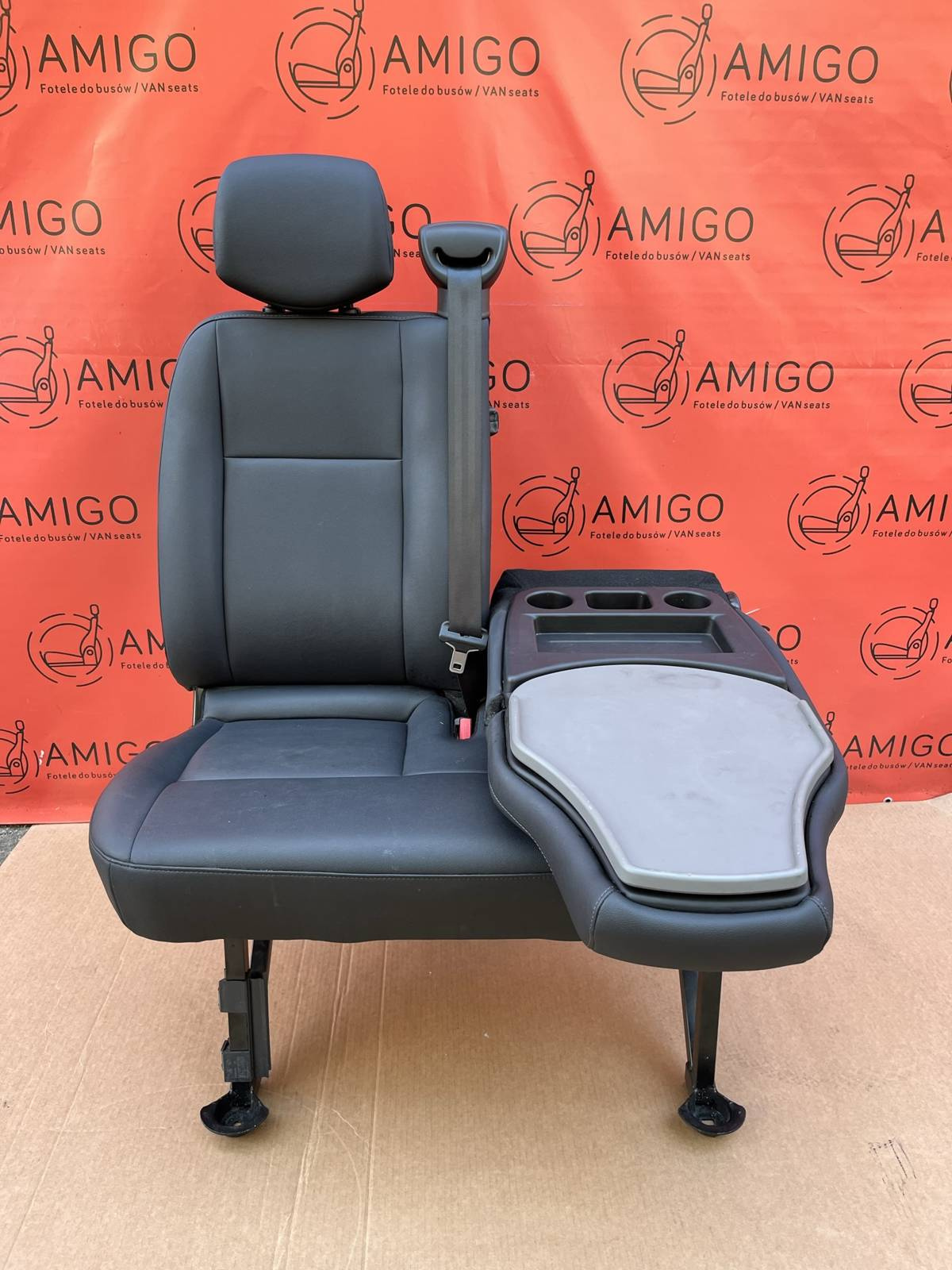 Seat Opel Vauxhall Movano Master NV400 double front bench passenger leatherette LHD