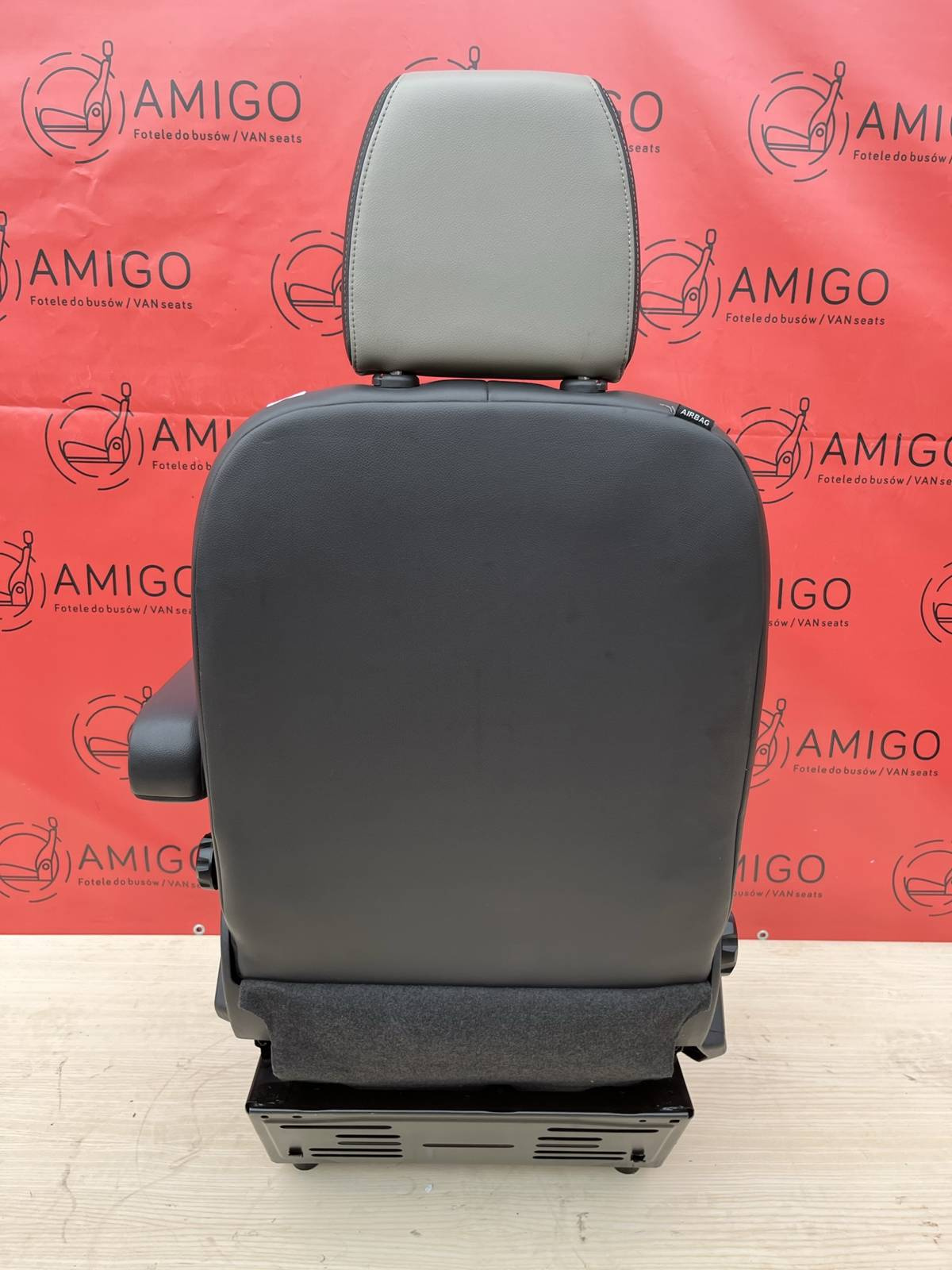 Ford Transit Custom Seat EU passenger | UK driver armrest 2012-2022 Torino leather