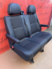Seat Mercedes Sprinter W906 rear double bench seat with armrests isofix Leatherette