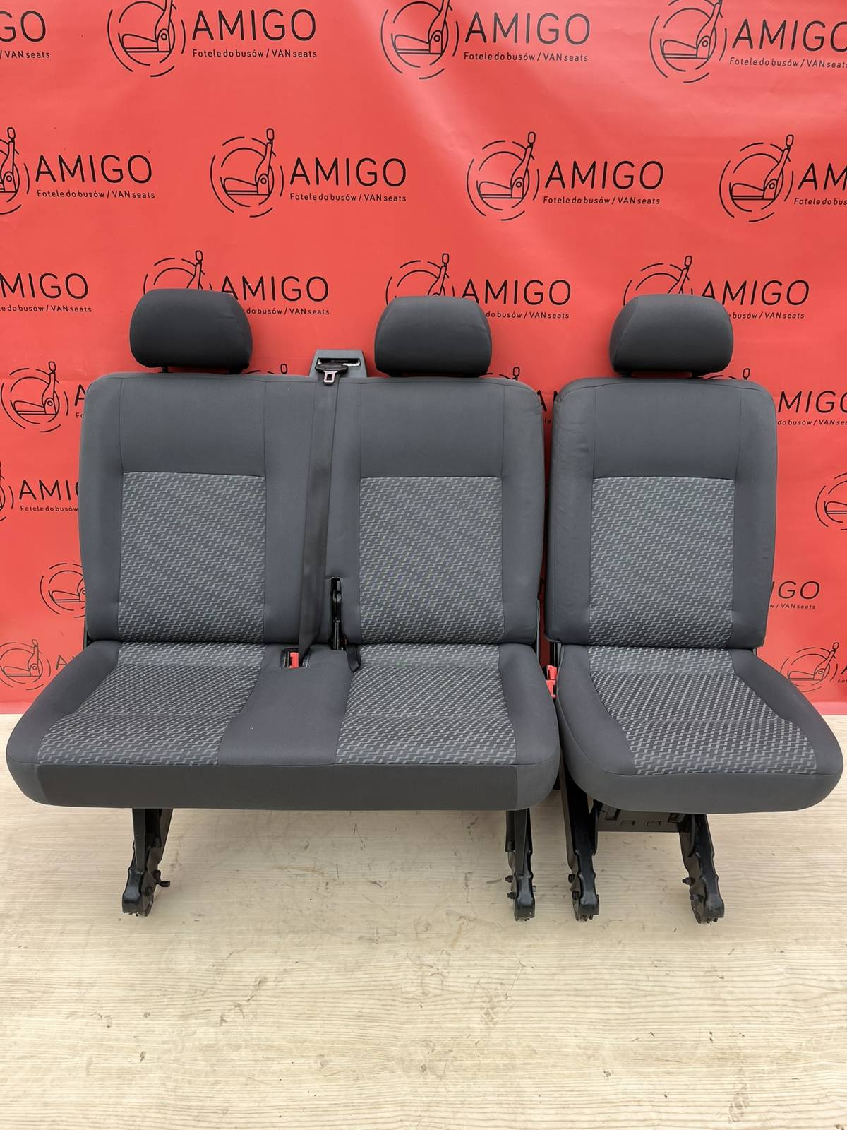 VW T5.1 T5 Bench rear double single seat TASAMO 2nd row RHD