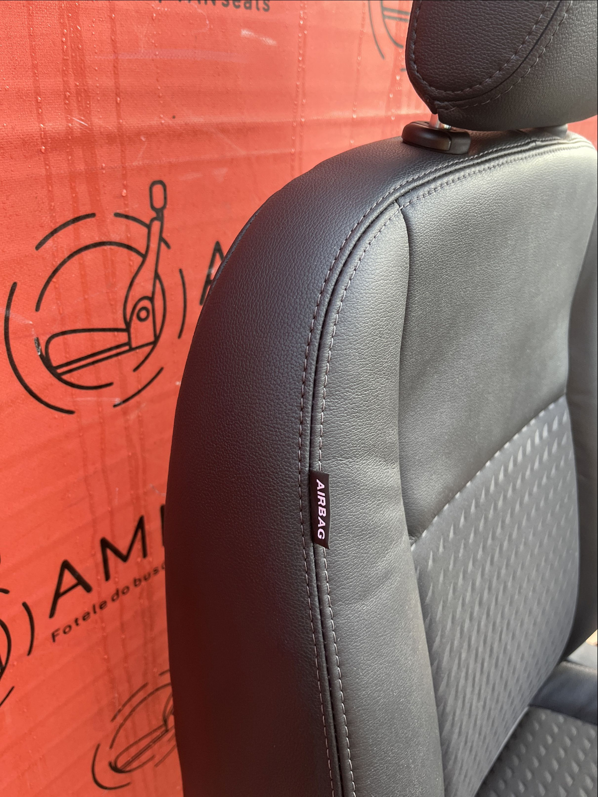 Ford Transit Custom SPORT EU passenger seat | UK driver seat DYNAMO leather electric heated Airbag