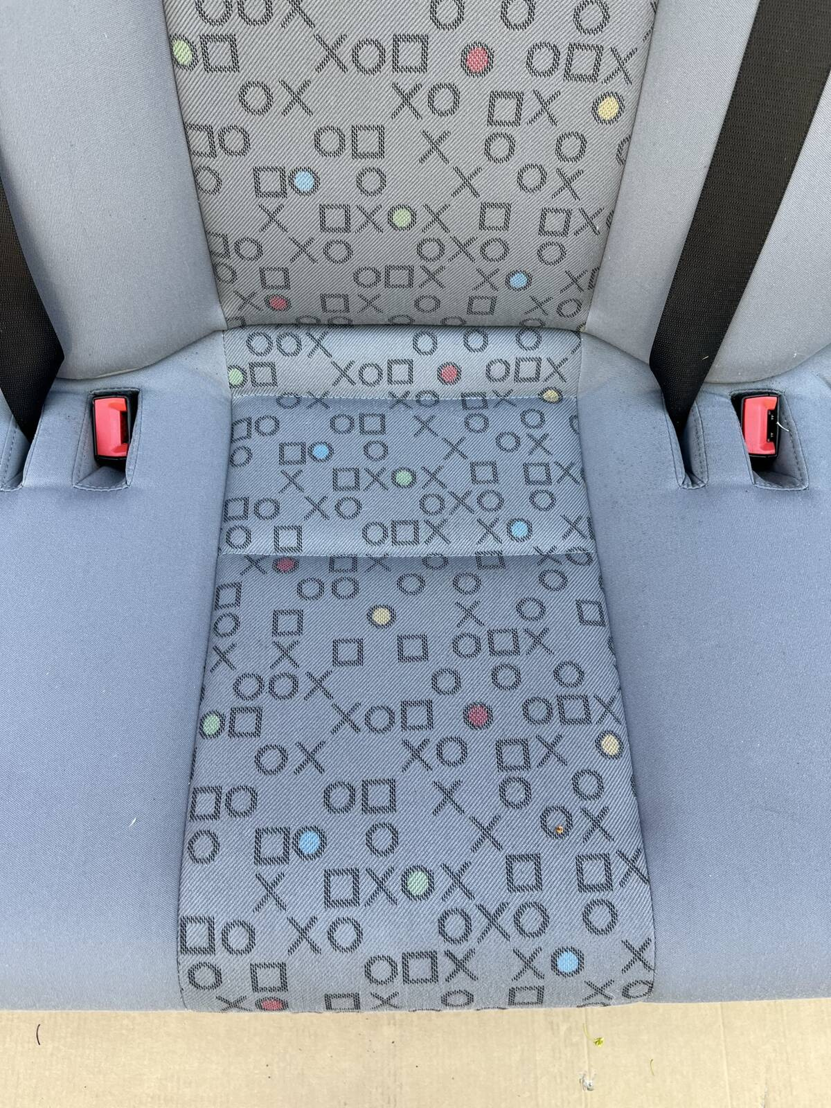 Seat VW Crafter I Mercedes Sprinter W906 2006-2016 rear triple bench OX armrest