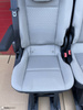 Seat Ford Transit Custom bench rear seat double 2x single Capitol Palazzo Grey