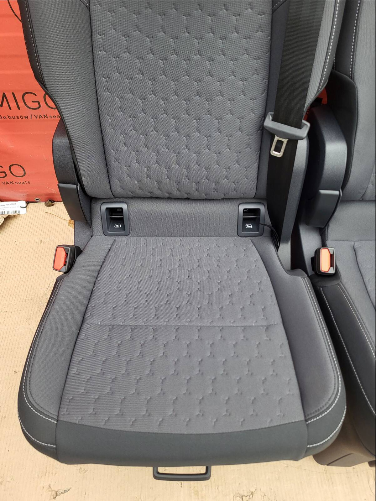 Seat 1+1+1 Ford Transit Tourneo Custom V710 2024-2025 bench rear seats triple single