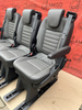 Seat Ford Transit Custom Tourneo bench rear folding seats 3x single seat leather