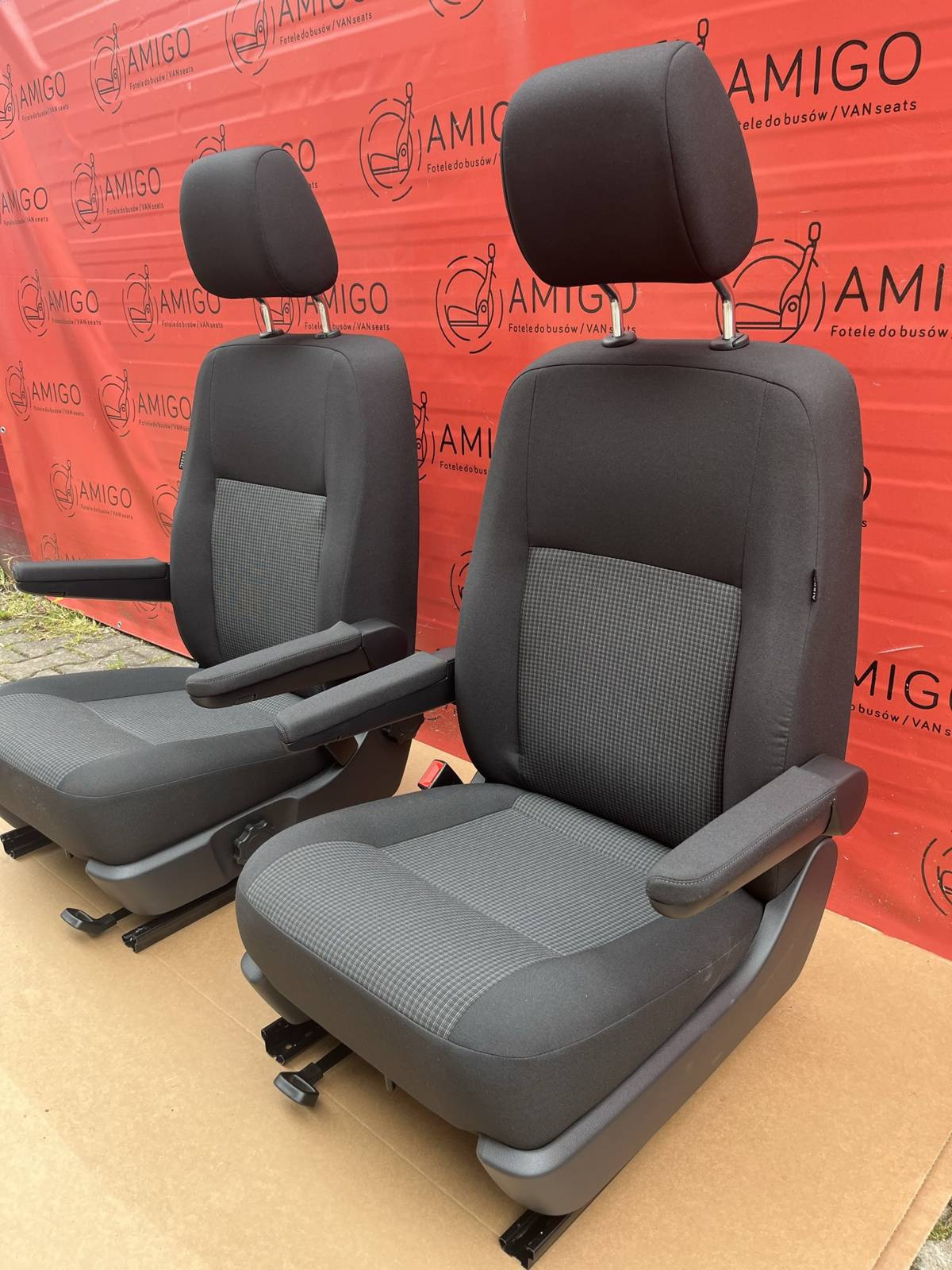 Driver passenger Captain genuine swivel seats seat VW T6.1 California Double Grid