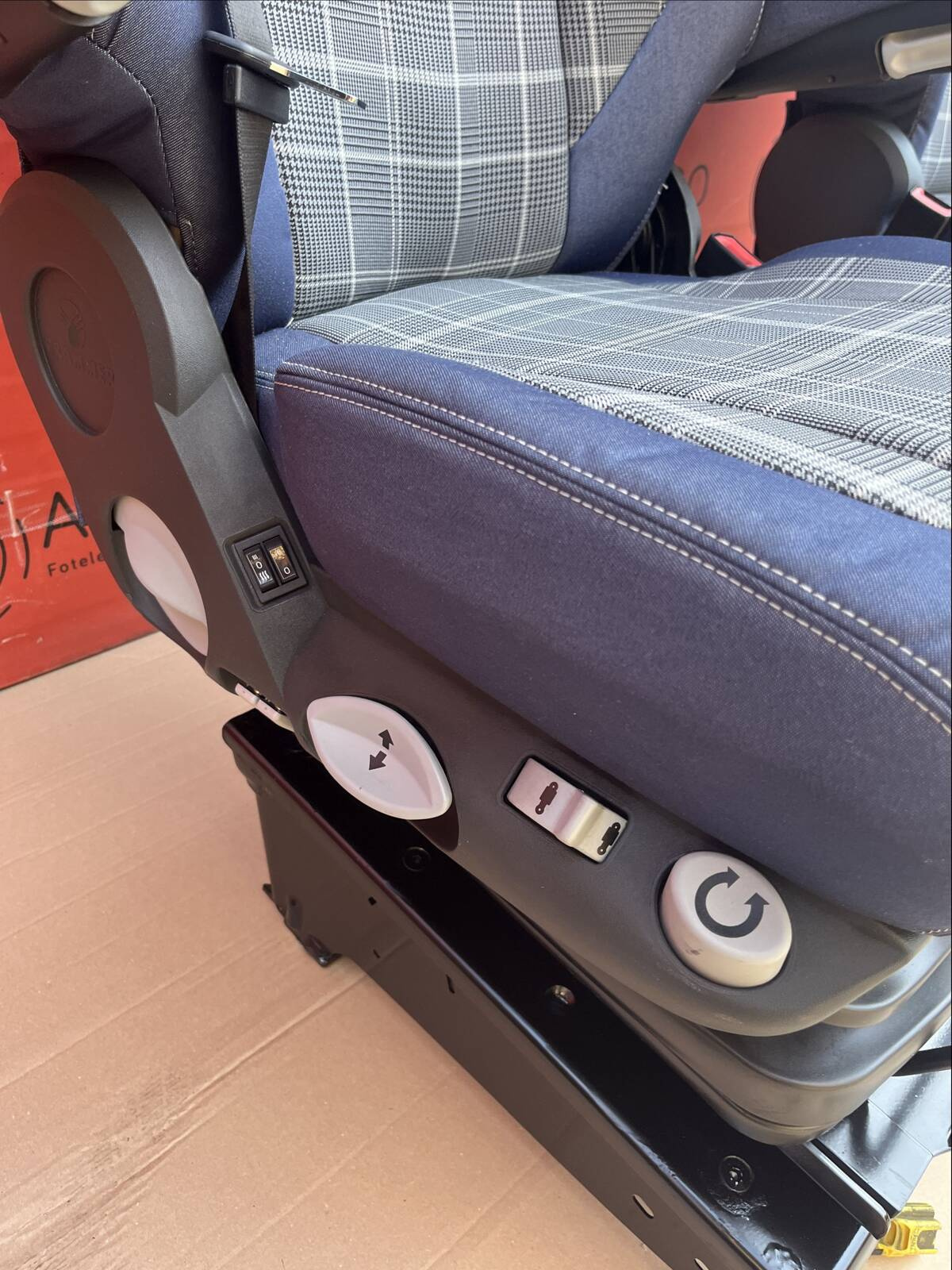 Seat driver passenger seats GRAMMER Viatouro Motorhome Ducato Boxer Jumper Relay Knaus swivel