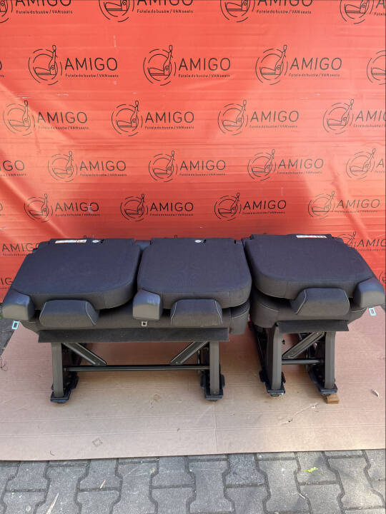 Seat Ford Transit Custom Kombi bench rear seats double single 2nd row RHD ECKO