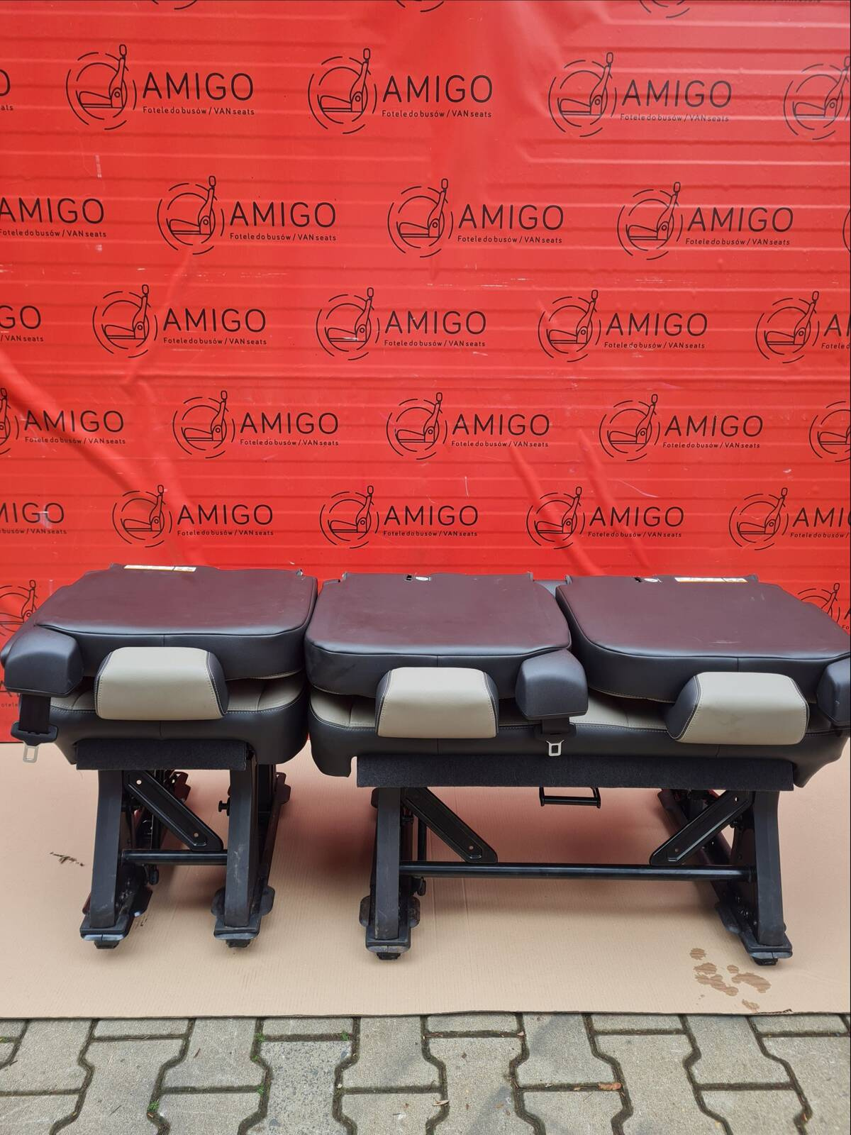 Seat 2+1 Ford Transit Custom 2013-2020 bench rear seats double single LHD