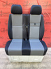 Seat VW Crafter I Mercedes Sprinter W906 double passenger bench Vinyl LHD