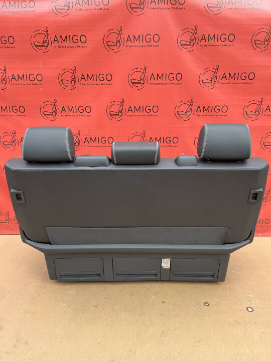 Bench rear triple seat VW T5.1 PanAmericana leather Multivan Caravelle t6