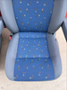 Driver passenger seat seats set VW T5 LLL blue Multivan Caravelle