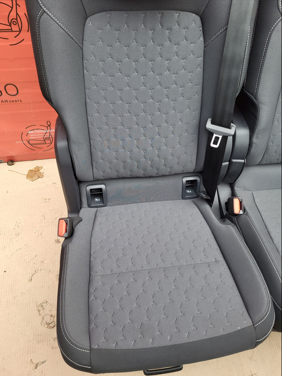 Seat 2+1 and 1+1+1 Ford Transit Tourneo Custom V7102024-2025 bench rear seats double single