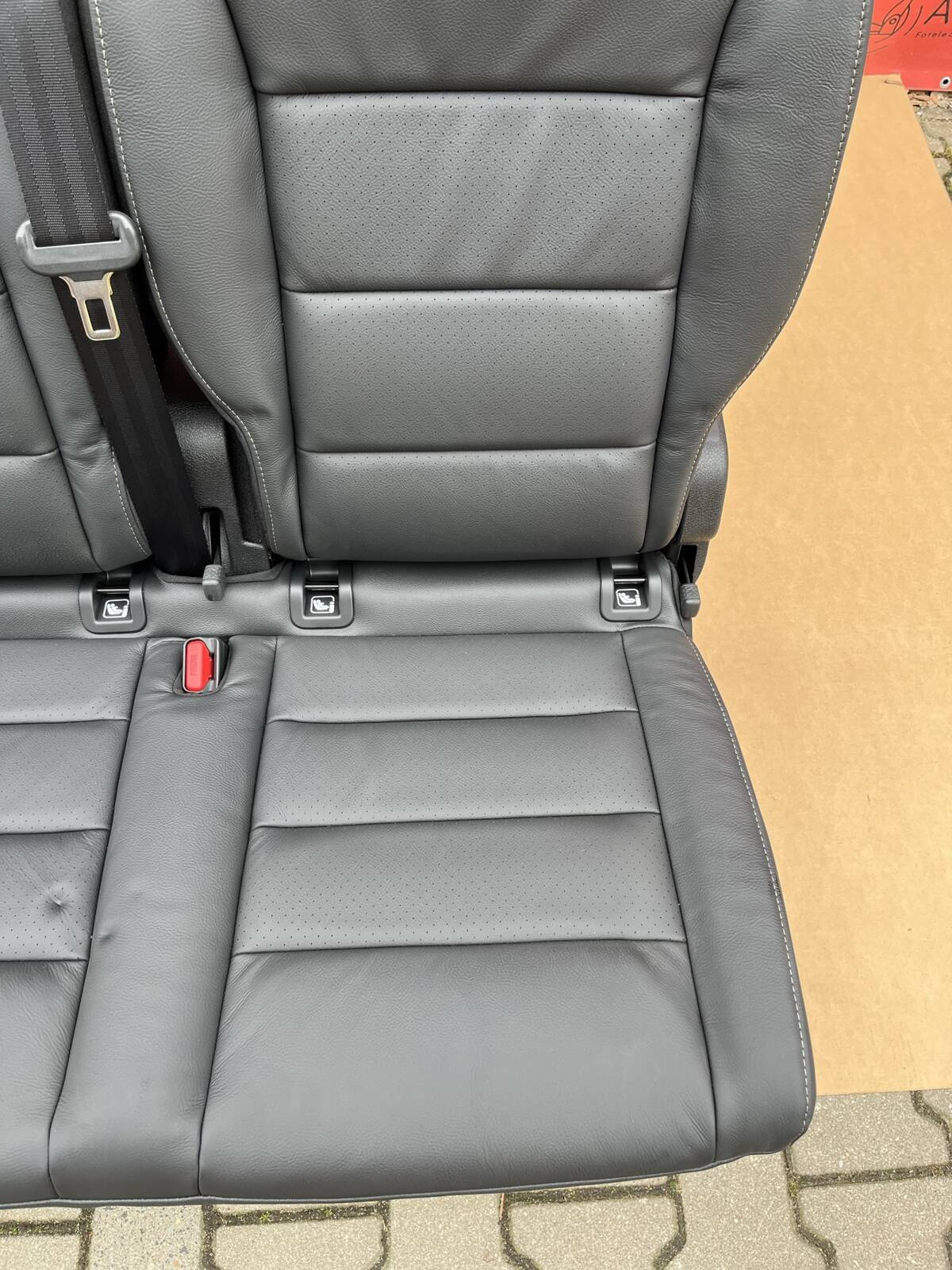 Rear seats bench Traveller Spacetourer Ulysse Zafira Vivaro Proace leather rails