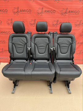 Rear Seats 2+1 bench single seat comfort MERCEDES W447 Vito Tourer Tunja RHD