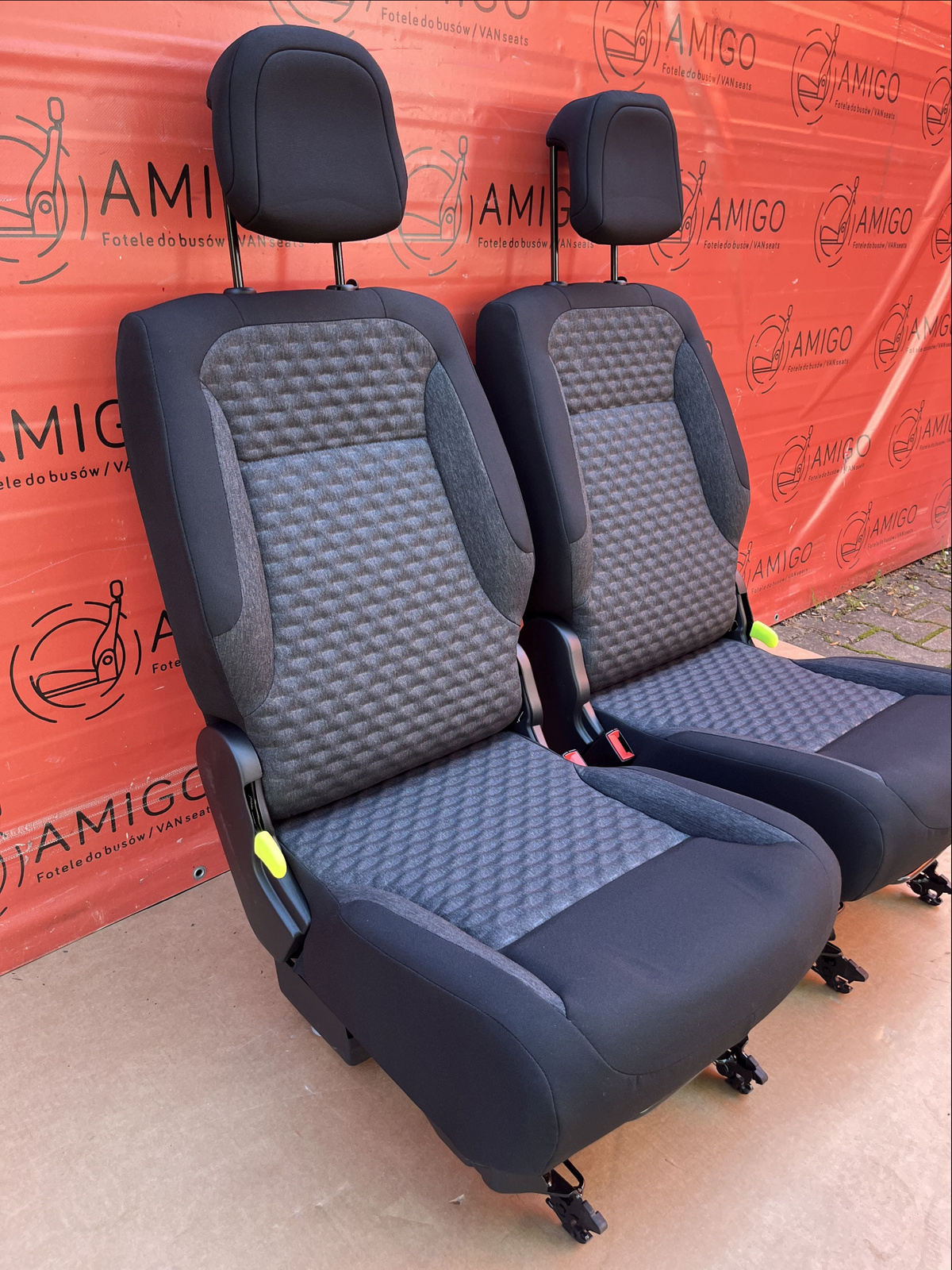 Seats set 3rd row single Berlingo Doblo Combo Partner Rifter ProAce City