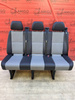 Seat VW Crafter I Mercedes Sprinter W906 2006-2016 rear triple bench VINYL