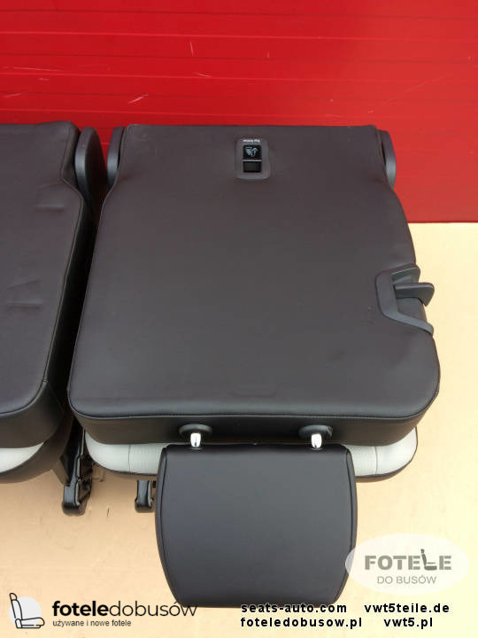 Bench rear triple seat VW T6 Transporter Moonrock Mesh t5 3x single