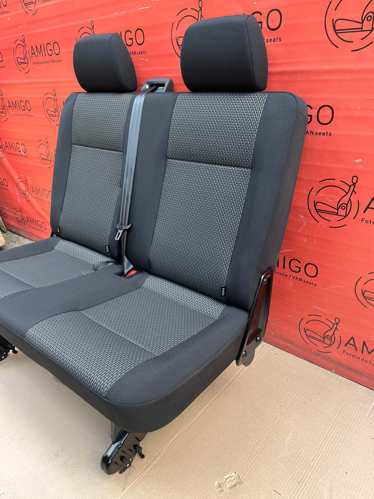 Bench rear double seat VW T6.1 T6 Transporter BRICKS t5 isofix LHD