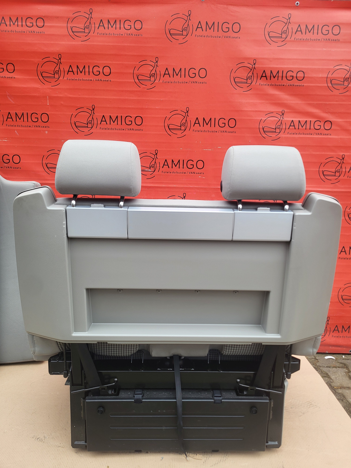 Seat VW T6 T5 California double passenger bench bed Multivan sleep function for rails