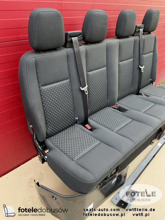 Seat Ford Transit MK8 Capitol bench quadruple rear four-seats