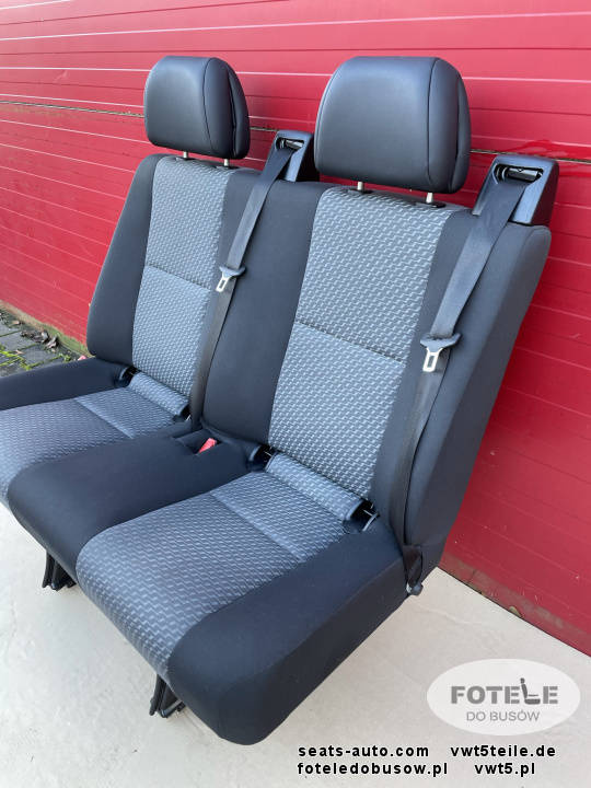 Seat VW Crafter I MB Sprinter 906 rear double bench seat with isofix Tasamo