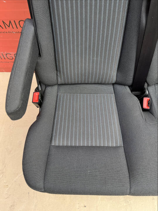 Seat Ford Transit MK8 bench double rear two-seats Capitol armrest