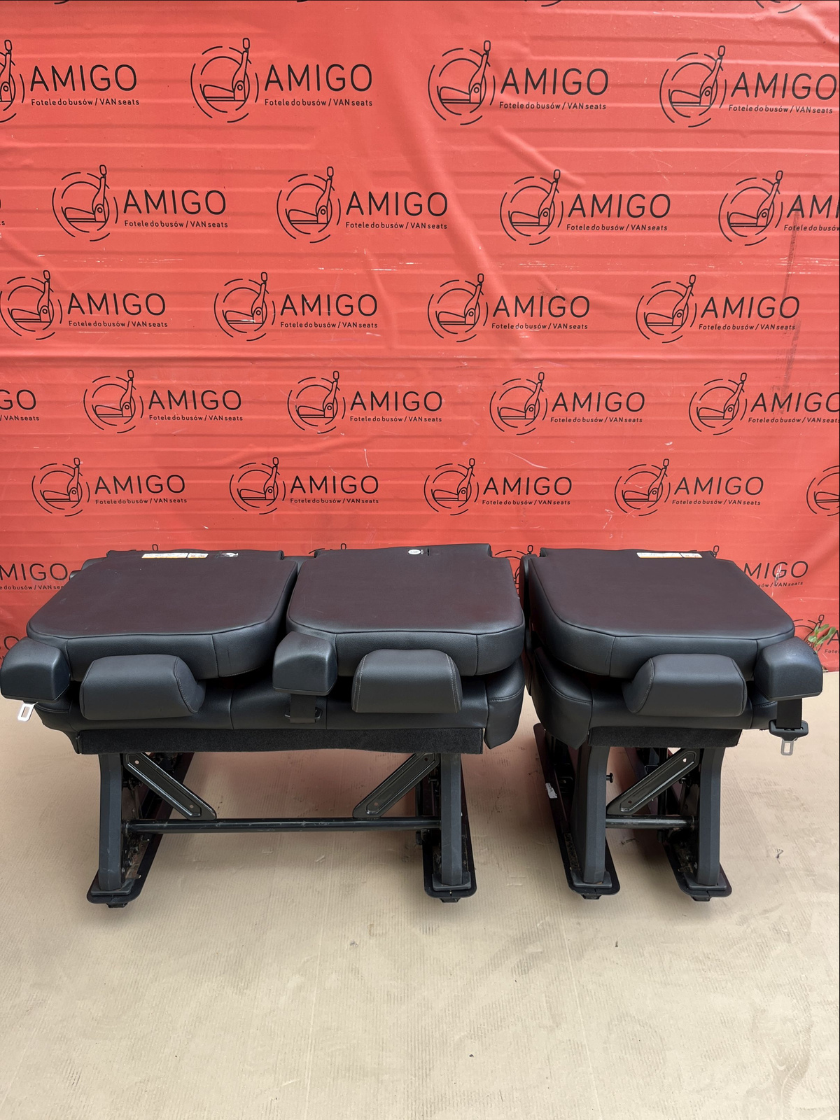 Seat 2+1 Ford Transit Custom 2013-2023 bench rear seats double single RHD