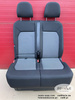 Seat VW Crafter II MAN TGE 2016-2023 double bench passenger seat front RHD