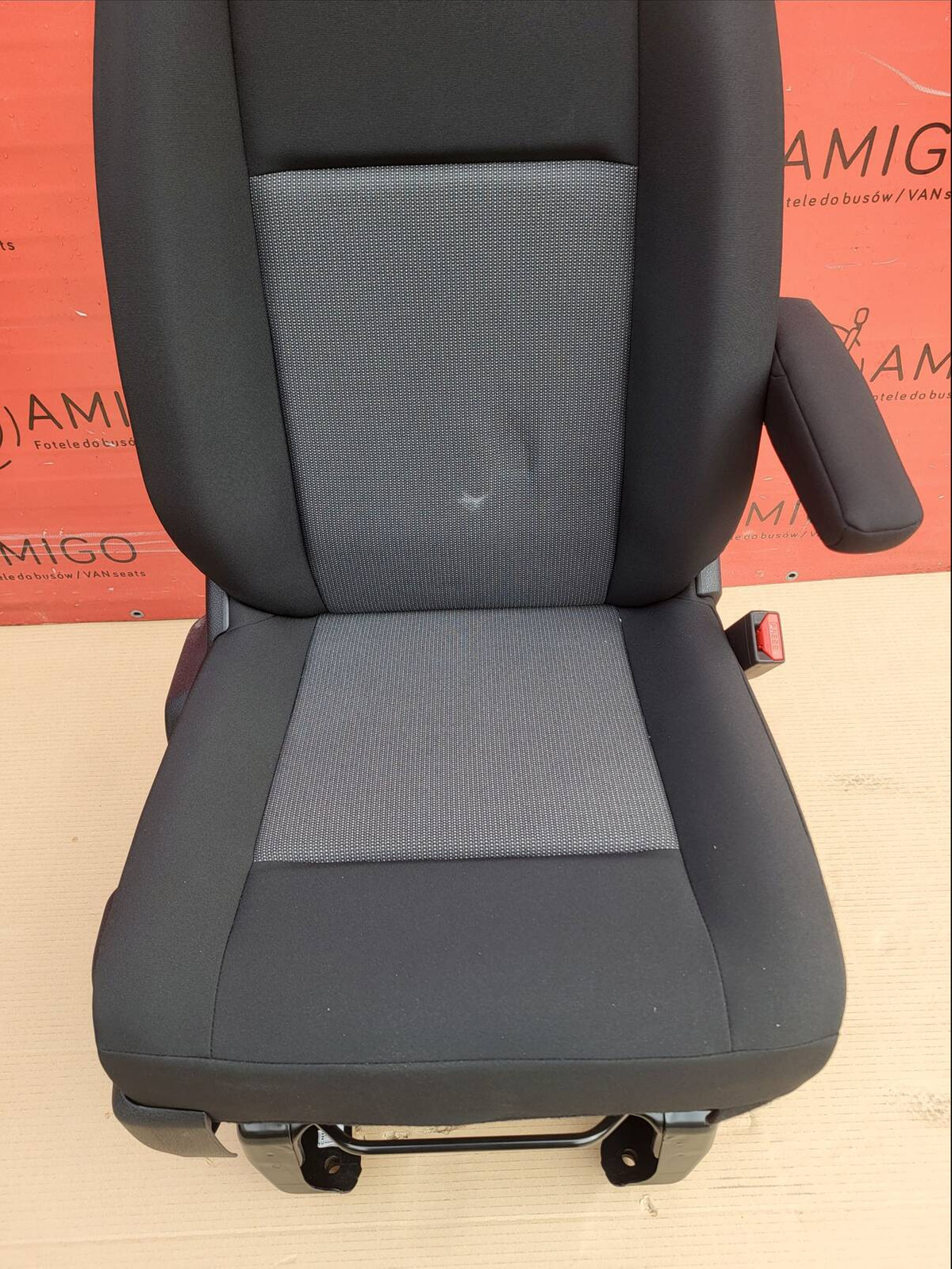 Seat VW Crafter II MAN TGE 2016-2024 EU passenger | UK driver captain seat armrest occupancy mat