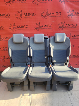 Seats rear NEW VW Multivan T7 1+1+1 heated leather