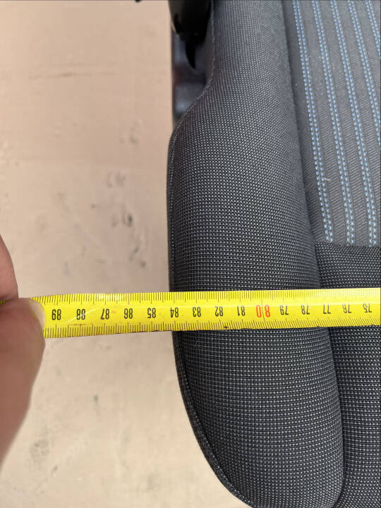 Seat Ford Transit MK8 bench double rear two-seats Capitol armrest