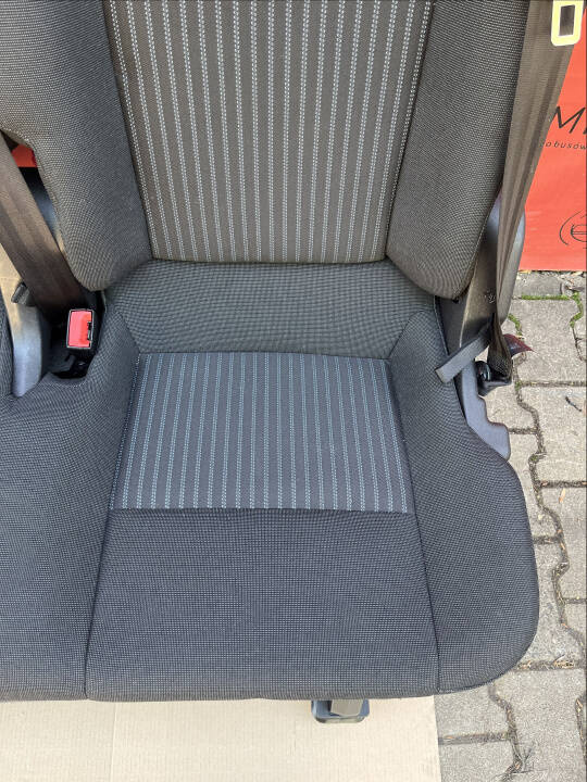 Ford Transit Custom Combi Seat 2+1 Single Seat Bench Seats Blue Lane