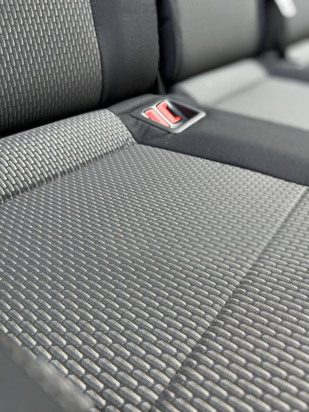 Bench rear triple seat VW T6.1 T6 Transporter Bricks Black