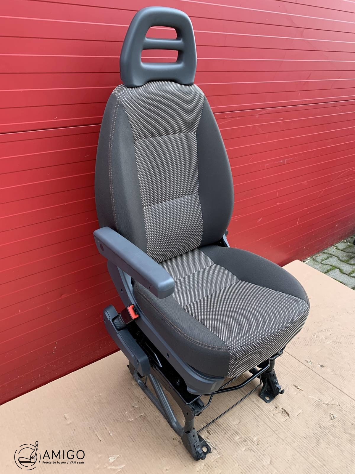 Seat Fiat Ducato Boxer Jumper Relay passenger seat armrest adjustments