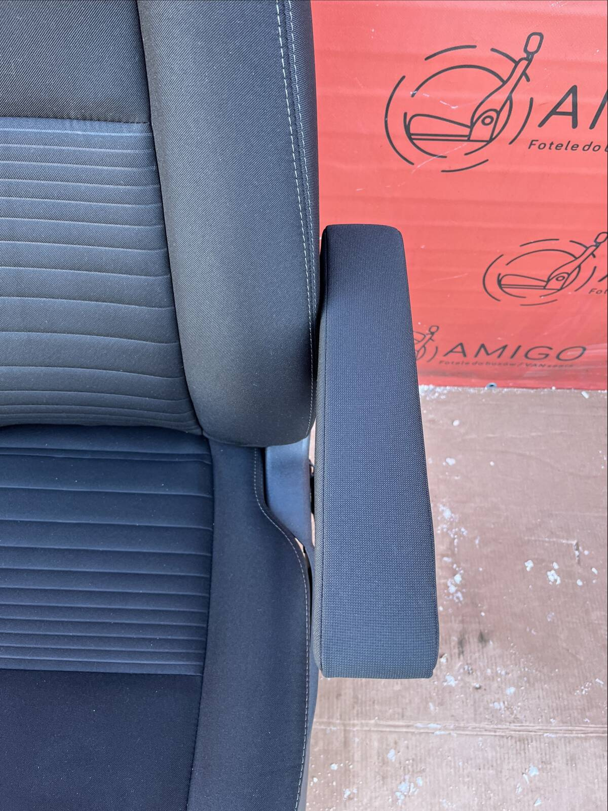 Ford Transit Custom Seat EU passenger | UK driver armrest 2012-2024 Inroad Airbag Heated