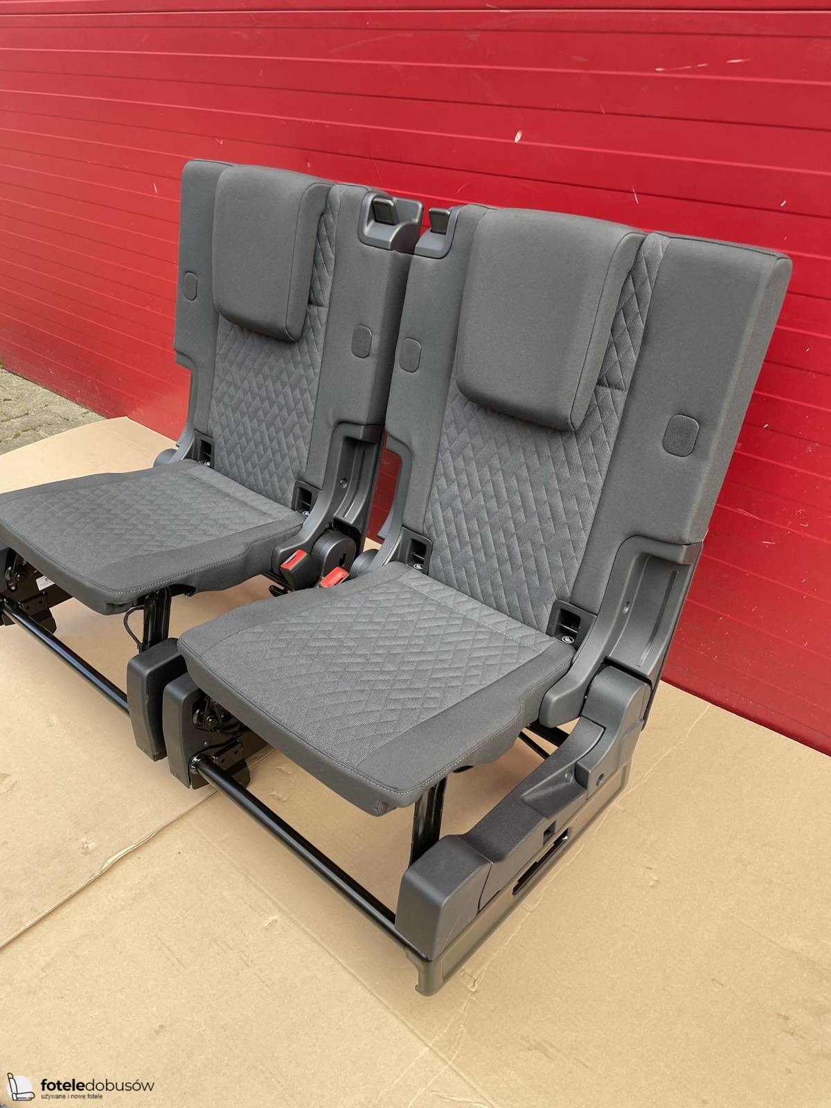 VW Caddy MAXI MK5 Seat rear bench double third row with brackets NEW