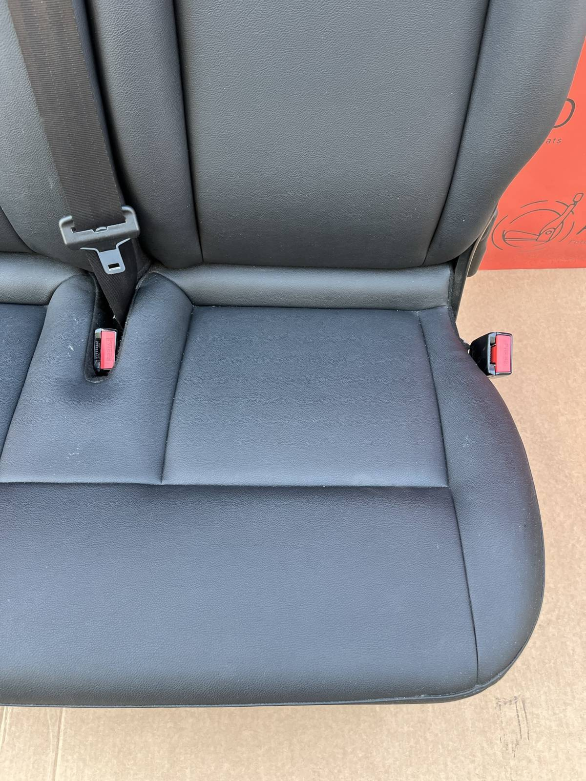 Seat Opel Vauxhall Movano Master NV400 double front bench passenger leatherette LHD