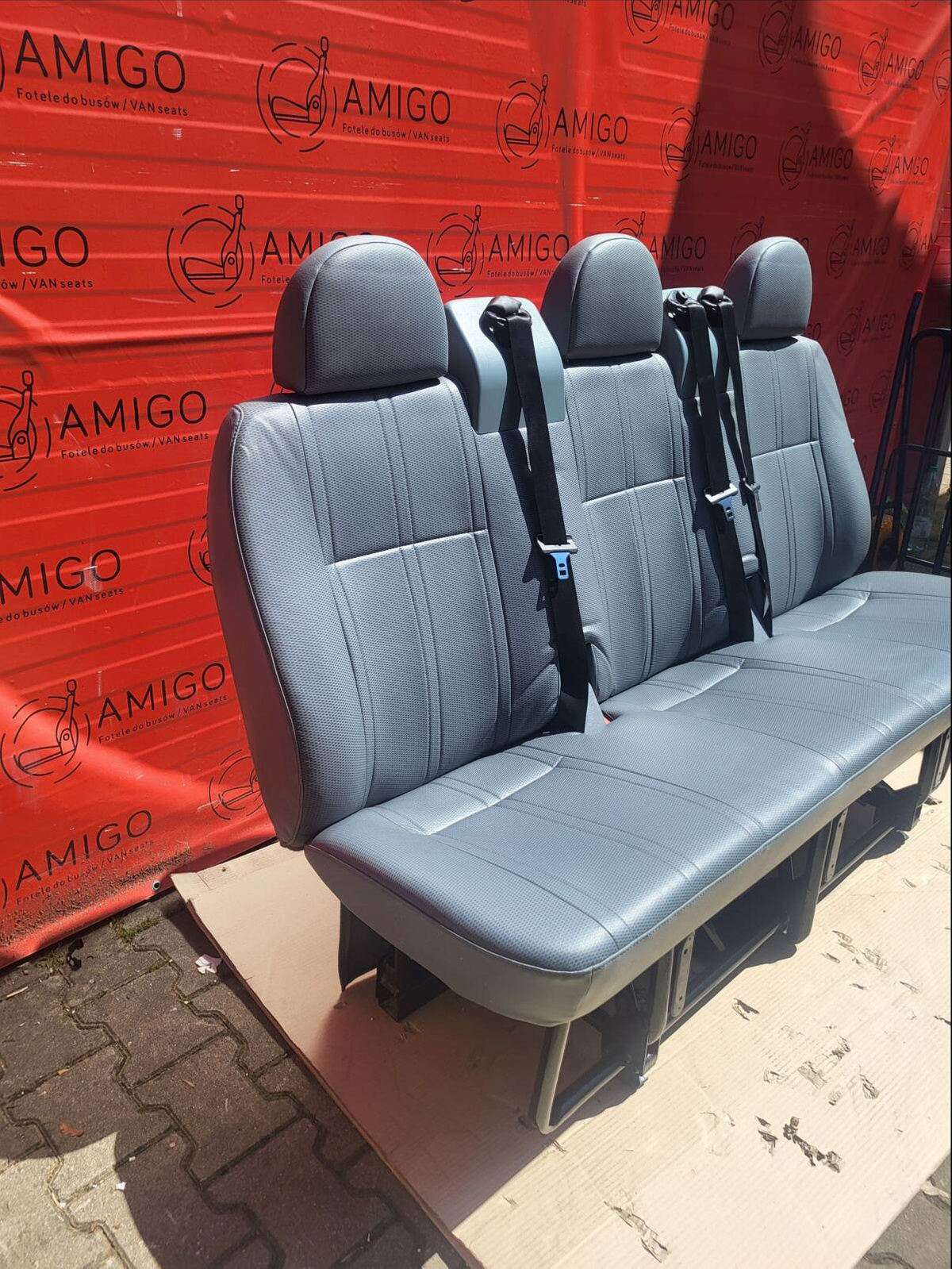 Seat Ford Transit MK7 bench triple rear three-seats