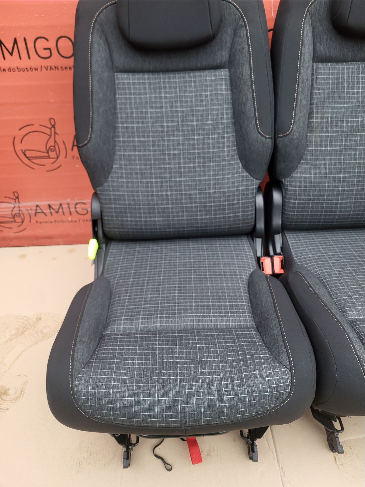 Seats 3rd row single seat Berlingo Doblo Combo Partner Rifter ProAce City
