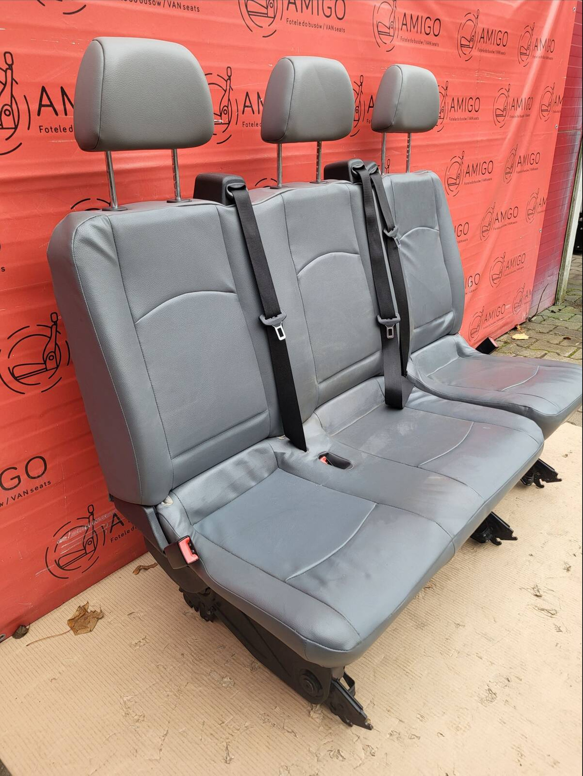 Rear Seats 2+1 bench single seat MERCEDES W639 Vito Tourer Viano leatherette RHD