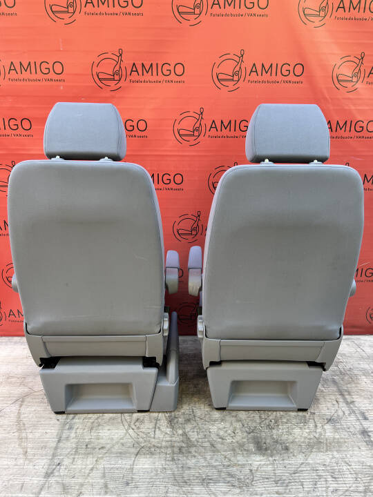 Seats VW T6 T5 front driver passenger seat Austin Grey Comfort base