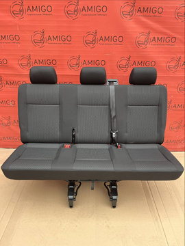 Bench rear triple seat VW T6 Transporter AUSTIN isofix t5