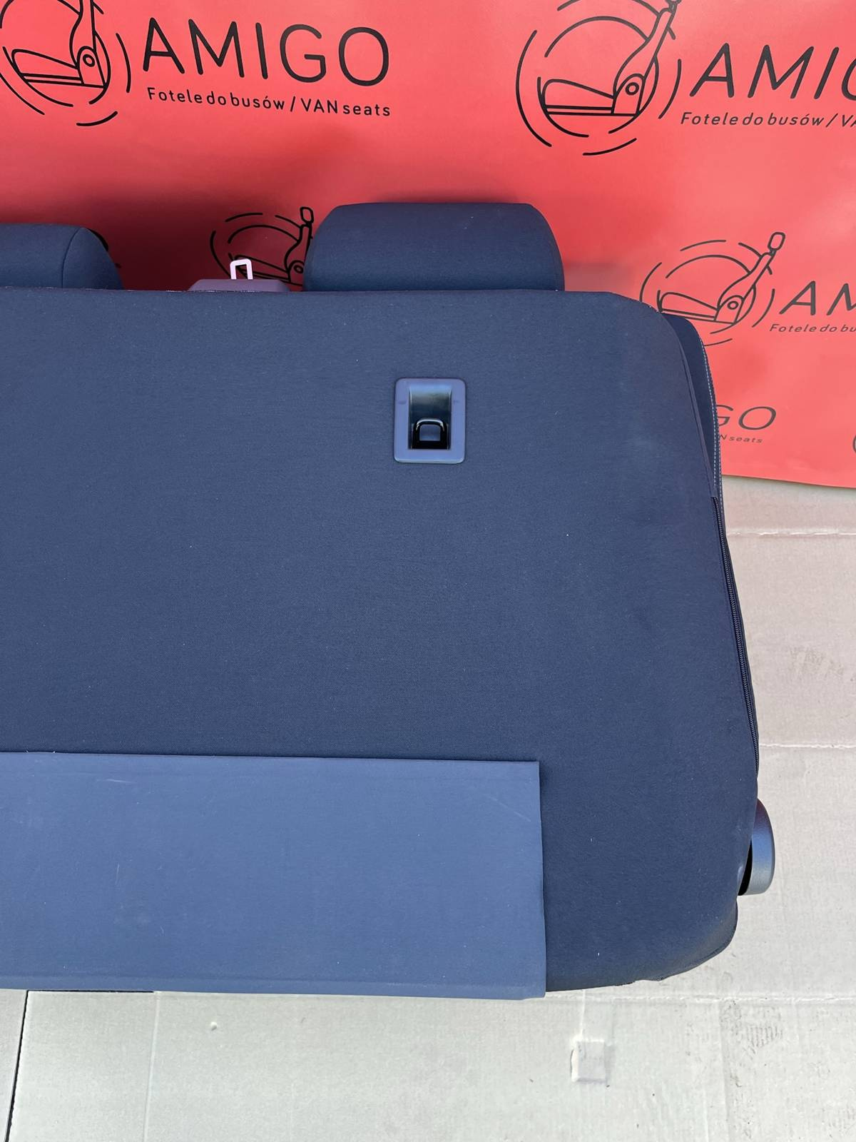 Bench rear triple seat VW T5 T6 Pandu Multivan Caravelle