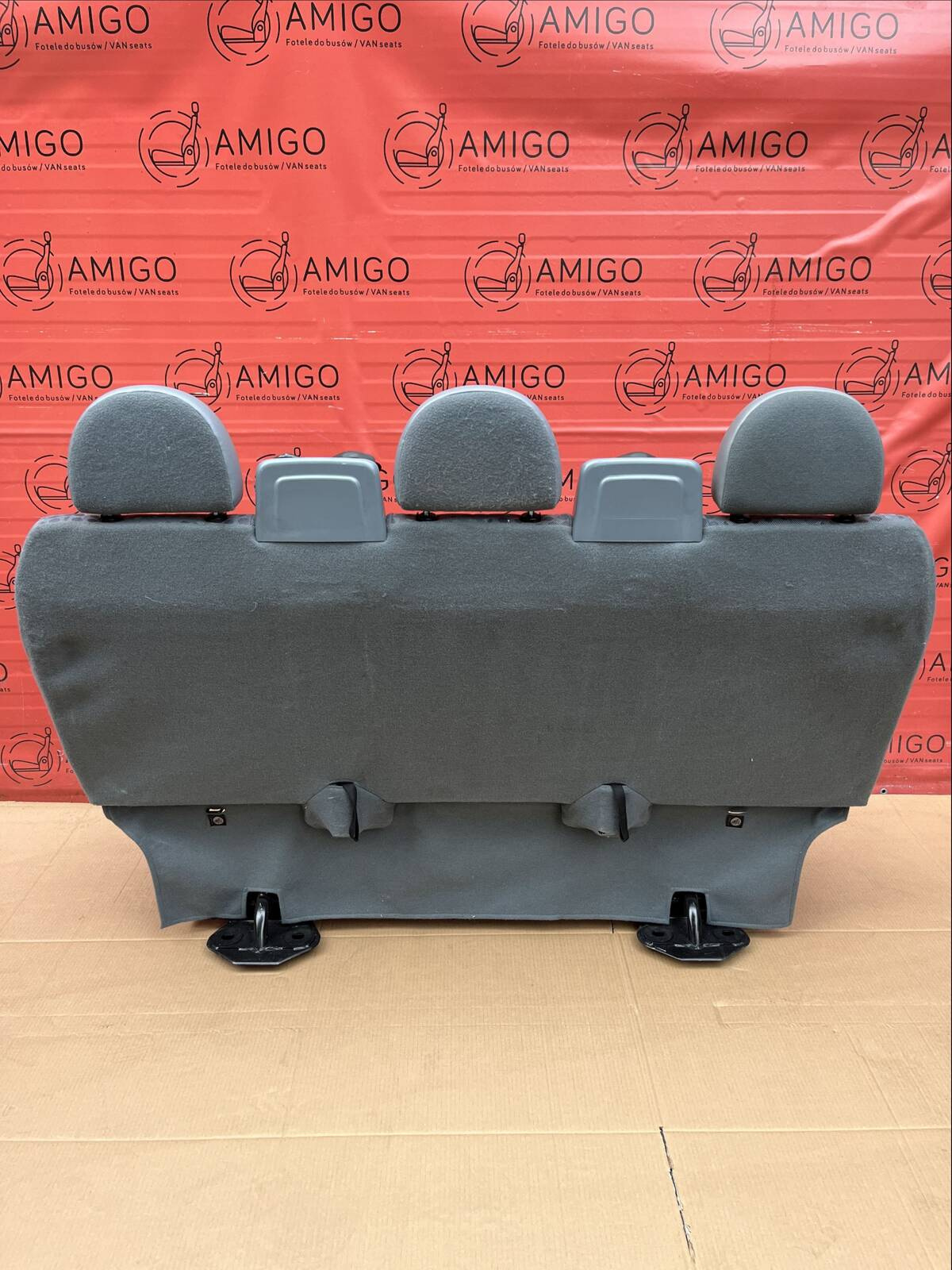 Seat Ford Transit MK7 bench triple rear three-seats isofix