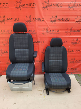 Seat Mercedes Sprinter W906 driver + passenger SET TUNJA comfort seat armrests