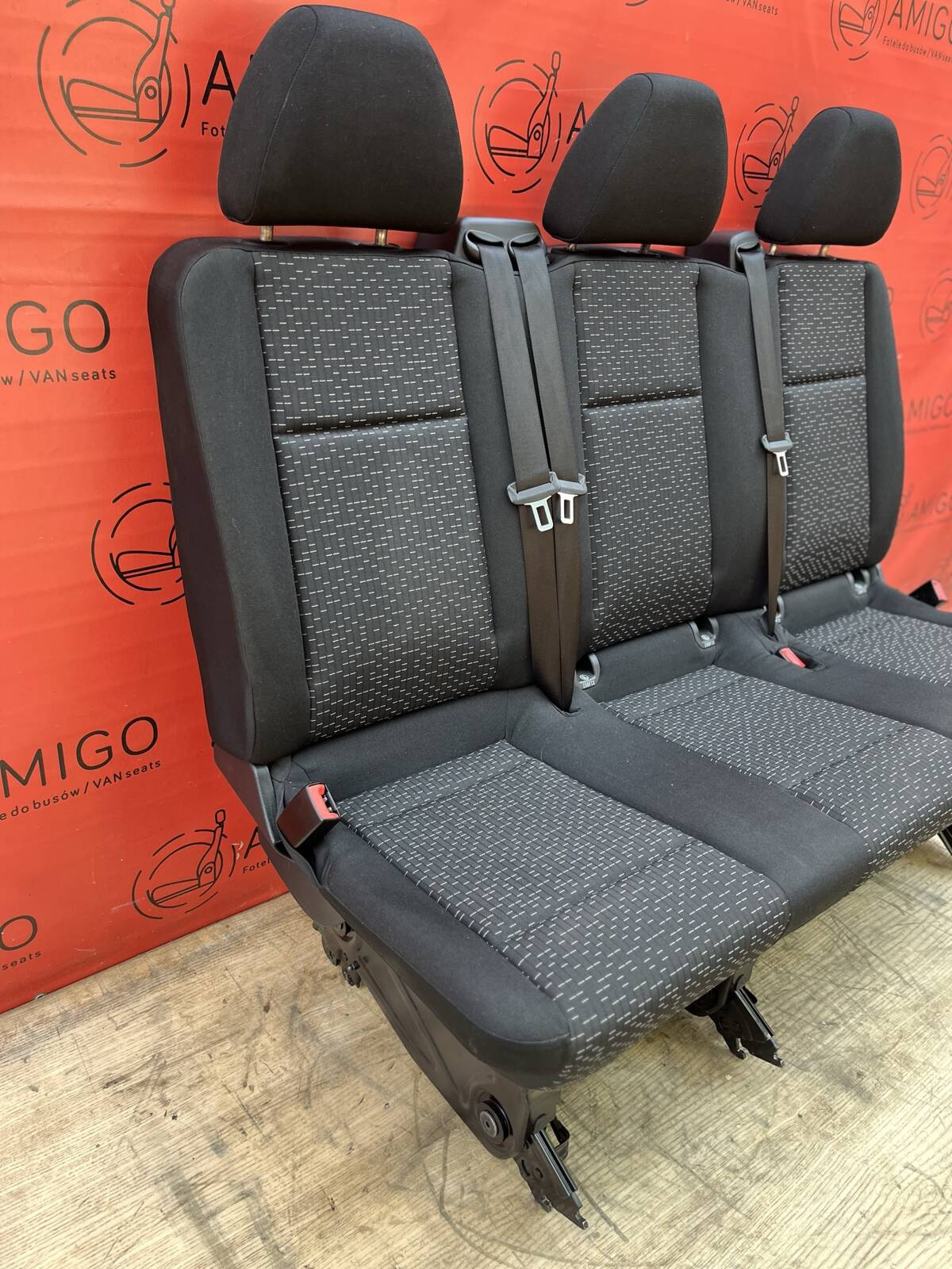 Rear Seat bench triple Caluma MERCEDES W447 Vito Tourer
