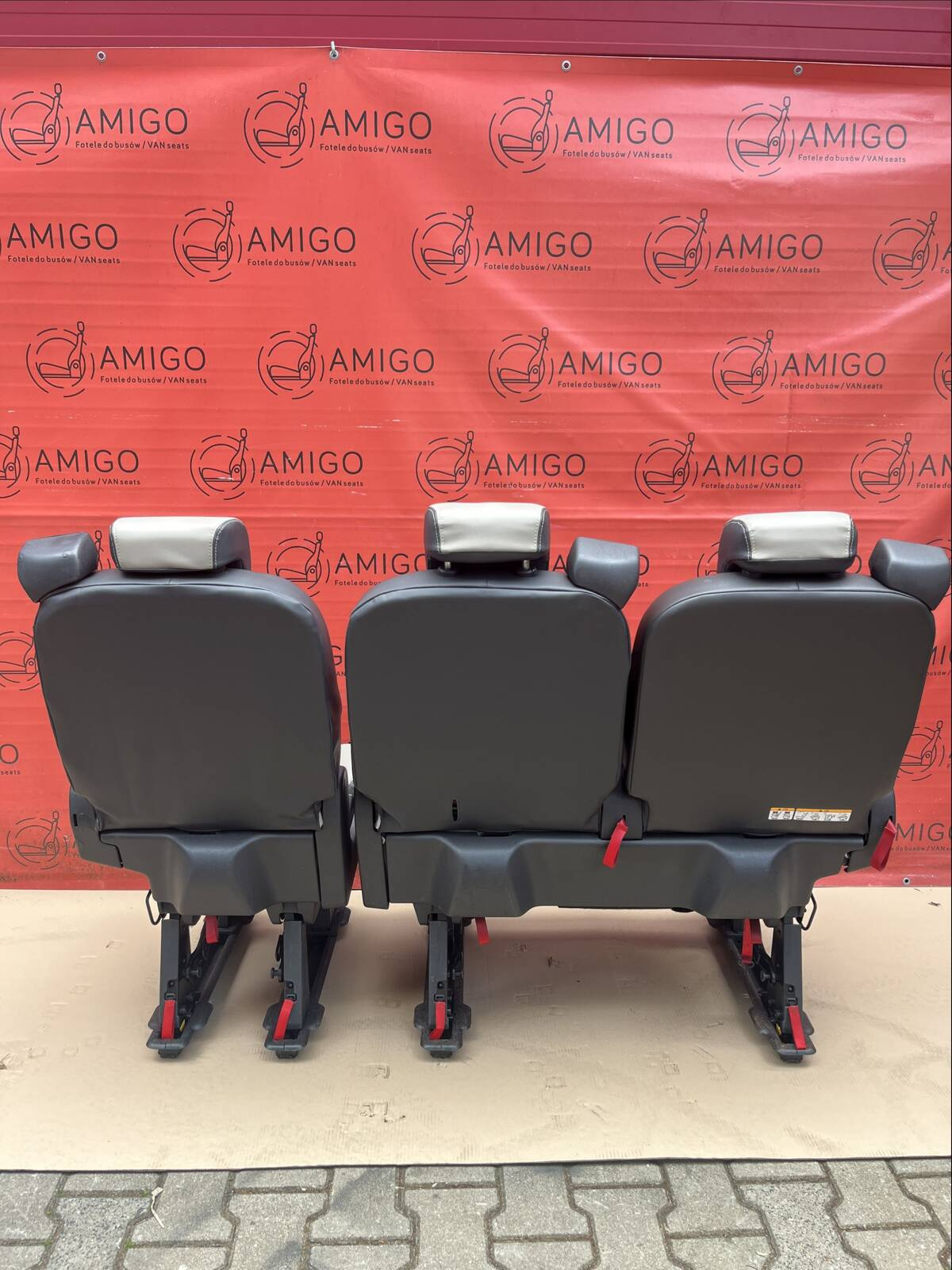 Seat 2+1 Ford Transit Custom 2013-2020 bench rear seats double single RHD