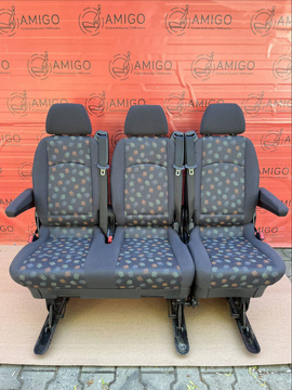 Rear Seats 2+1 bench single MERCEDES W639 Vito Tourer Mateo Viano comfort RHD